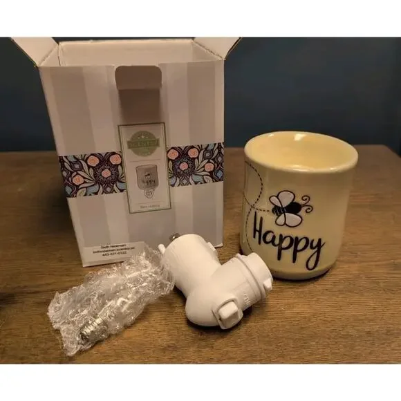 Scentsy Mini Warmer Bee Happy New-never used - Picture 2 of 2